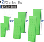 - Tree Felling Wedges With Spikes  6 Pcs  5 5   8    10   Green Wedges With Stor