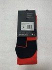 Nike Elite Cushioned Crew Basketball Socks Red Black L Sx5593-657 Nwt