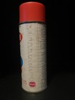 Vintage Krylon Paper Label Glowing Red-orange 3101 Spray Paint Can 