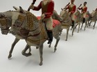 Britains Ltd Queen Elizabeth Coronation 1953 England Metal Horses Set Of 8