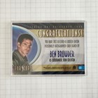 Farscape - Ben Brower - John Crichton Autograph  a1 Trading Card  rittenhouse 