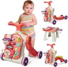 Upgraded 5 In 1 Baby Walker And Activity Center For Baby Girl  Learning To Walk 