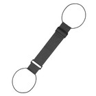 2pcs Luggage Connector Straps Add A Bag Luggage Strap With O-ring  Adjustable