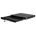 19 Inch Rack Mount 1u Locking Drawer Audio Dj Server Rack Storage Cabinet