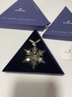 Swarovski Crystal Large 2020 Festive Gold Snowflake Christmas Ornament 5489192