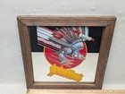 Vintage 1982 Framed Judas Priest Mirror Decor 14    X 14   
