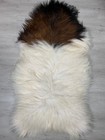 Xxl Brown Sheepskin Rug Pelt Genuine Sheepskin Real Soft Seat Throw Home Decor