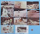 Apollo 15 Color Photo Postcard Set Of 10  71 Vtg Nasa 