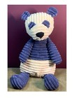 Adorable Jellycat Blue   Cream Color Cordy Roy Panda Bear Plush stuffed Animal