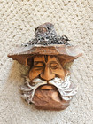 Vintage  Black Forest German Wooden Hand Carving Alpine Man - 19 Cm s