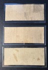 1861 Bank Of Tennessee Nashville 5c 50c  1 Obsolete Note Lot Civil War