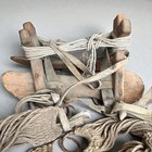 Vintage Wooden Sawbuck Pack Saddle With Rigging