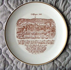 Langenthal Swiss Porcelain  Zofingen History Wall Plaques  Artwork Of 1545  1805