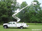 Ford F550 Crew Cab 4x4 W  37  Altec Bucket Boom   Utility Body - Powerstroke  
