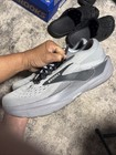 Brooks Ghost Max Men s Gray Low Top Lace-up Solid Athletic Running Sneakers