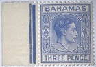 Travelstamps  1943 Bahamas  105a Used King George Vi  Mint  Og   Nh  Three Pence