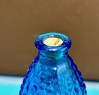 Wheaton - Corn Cob Shaped Old Doc s Cure Blue 3  Bottle