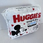 Huggies Snug And Dry Diapers Size 6 Disney Baby Mickey Mouse 19 Count   35 Lb  