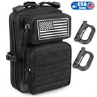 Tactical Molle Zippered Pouch Edc Waist Pack Hiking