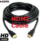 Hdmi Cable 6ft 10ft 15 25ft 30ft 50ft 75ft 100ft Hdtv Computer Cctv Monitor Lot