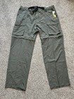 Nwt Boy Scouts Of America Mens 2xl Switchback Zip Off Green Uniform Pants Bsa
