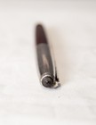 Vintage Parker 51 Black Aerometric Fountain Pen Steel Nib Made In Usa
