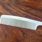 Vintage Plastic Goody Cream Comb 8 Inch Rat Tail Teasing