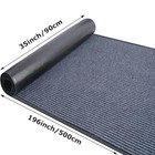 3  X 16 4  Commercial Grade Door Floor Mat Brush Step Entrance Mats Vinyl Grey
