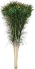 50pcs Natural Peacock Feathers 30-35  For Crafts Wedding Decor Vase Fillers