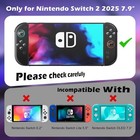 New 2 Pack 9h Tempered Glass Screen Protector Film For Nintendo Switch 2  2025 