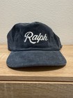 Polo Ralph Lauren Navy Corduroy Ralph Dry Goods And Supply Adjustable Hat New