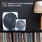 Premium Vinyl Record Inner Sleeves - 100x Clear Album Sleeve Covers