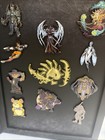 Blizzard Series 8 Pin Set Limited Edition 11 Gaming Blizzcon Pins Color Gold New