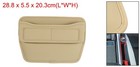 Car Seat Gap Filler 11 3 x2 2  Car Organizer Storage Box Beige