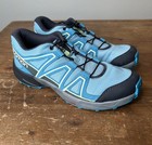 Salomon Speedcross Youth Size 4 Trail Running Hiking Outdoor Blue Shoes Comfort