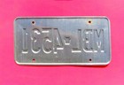 Pennsylvania  visitpa com  Aluminum License Plate Near Mint Condition 