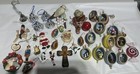 Adorable Unique Large Lot Of Vintage Christmas Holiday Tree Ornaments Figures