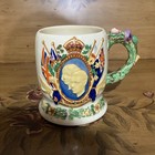 Crown Devon King George Vi   Queen Elizabeth Coronation 1937 Musical Cup  works 