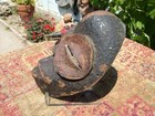 Wonderful Antique African Hand Carved Wood Painted Mask