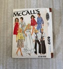 Vtg 70   s Mccalls Pattern   6317 Doll Wardrobe Barbie   Ken Jumpsuits dresses Oop
