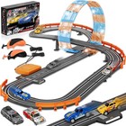 Slot Car Race Track Sets For Boys Age 4 5 6 7 8-12  Electric Race Car Track W   
