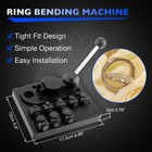 Ring Bending Machine Ring Bender Making Tool Kit Multi-functional Jewelry Tool