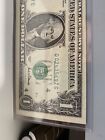 Error 2001   1    seal  Down   Over Ink Back Laddar Note D02435697c Super Rare   