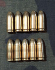 9mm Luger Snap Caps  Set Of 10  brass brass 