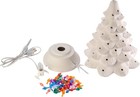 Creative Hobbies Ready To Paint Ceramic Bisque  Large 15 5  Christmas Tree