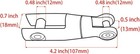 Shenghuiss Heavy Duty Boat Anchor 3 8 -1 2  10mm-12mm   3 8 Inch-1 2 Inch 
