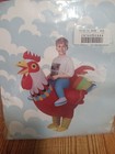 Kaboer Inflatable Chicken Halloween Costume Kids Ride-on Rooster Costume Blow Up