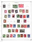 Collection  Norway Part A Scott Album Page  1867 1934  Cat  465  Used