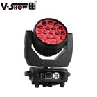 Vshow Wash Light Aura 19x15w Led Beam Zoom Rgbw Folding Clamps Moving Head Light