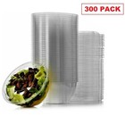 32oz Salad Bowls To-go With Lids 300 Count Clear Plastic Disposable Containers